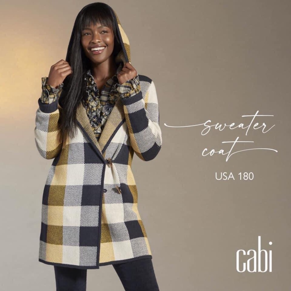 cabi Sweater Coat size S